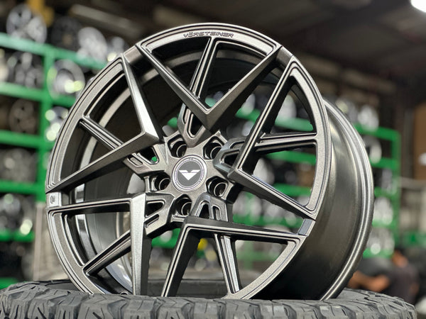 New 19X8.5 ET40 Vorsteiner VFF113 Rim (4 wheel) Matt Gunmetal 5X112