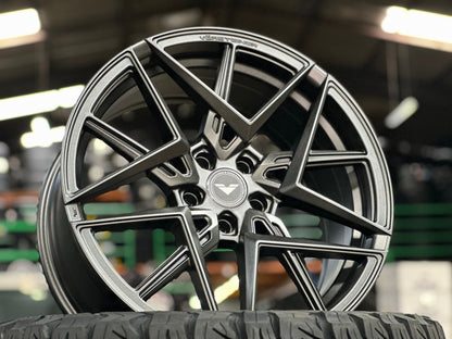 New 19X8.5 ET40 Vorsteiner VFF113 Rim (4 wheel) Matt Gunmetal 5X112