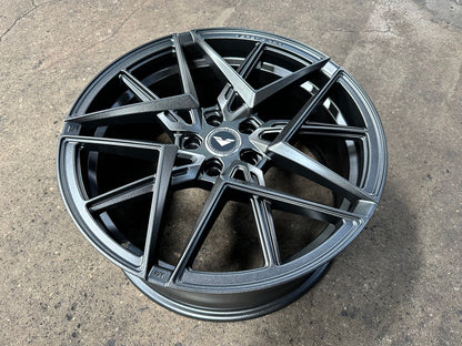 New 19X8.5 ET40 Vorsteiner VFF113 Rim (4 wheel) Matt Gunmetal 5X112