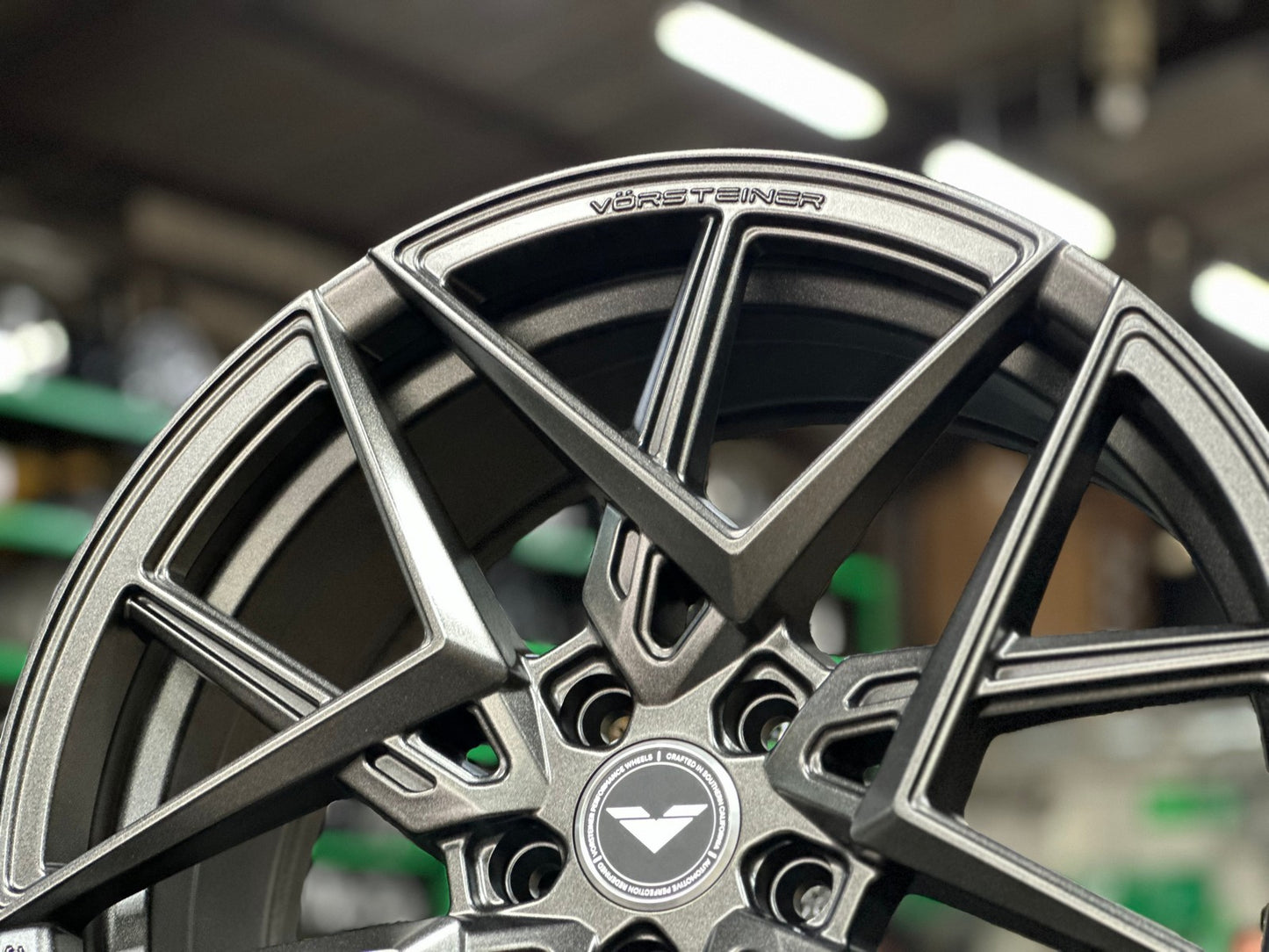 New 19X8.5 ET40 Vorsteiner VFF113 Rim (4 wheel) Matt Gunmetal 5X112