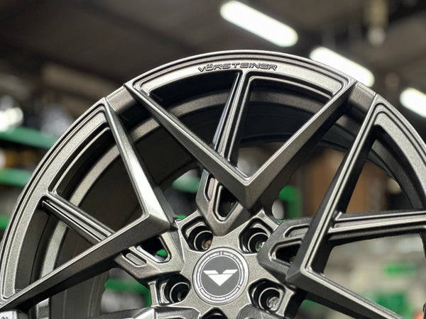 New 19X8.5 ET40 Vorsteiner VFF113 Rim (4 wheel) Matt Gunmetal 5X112