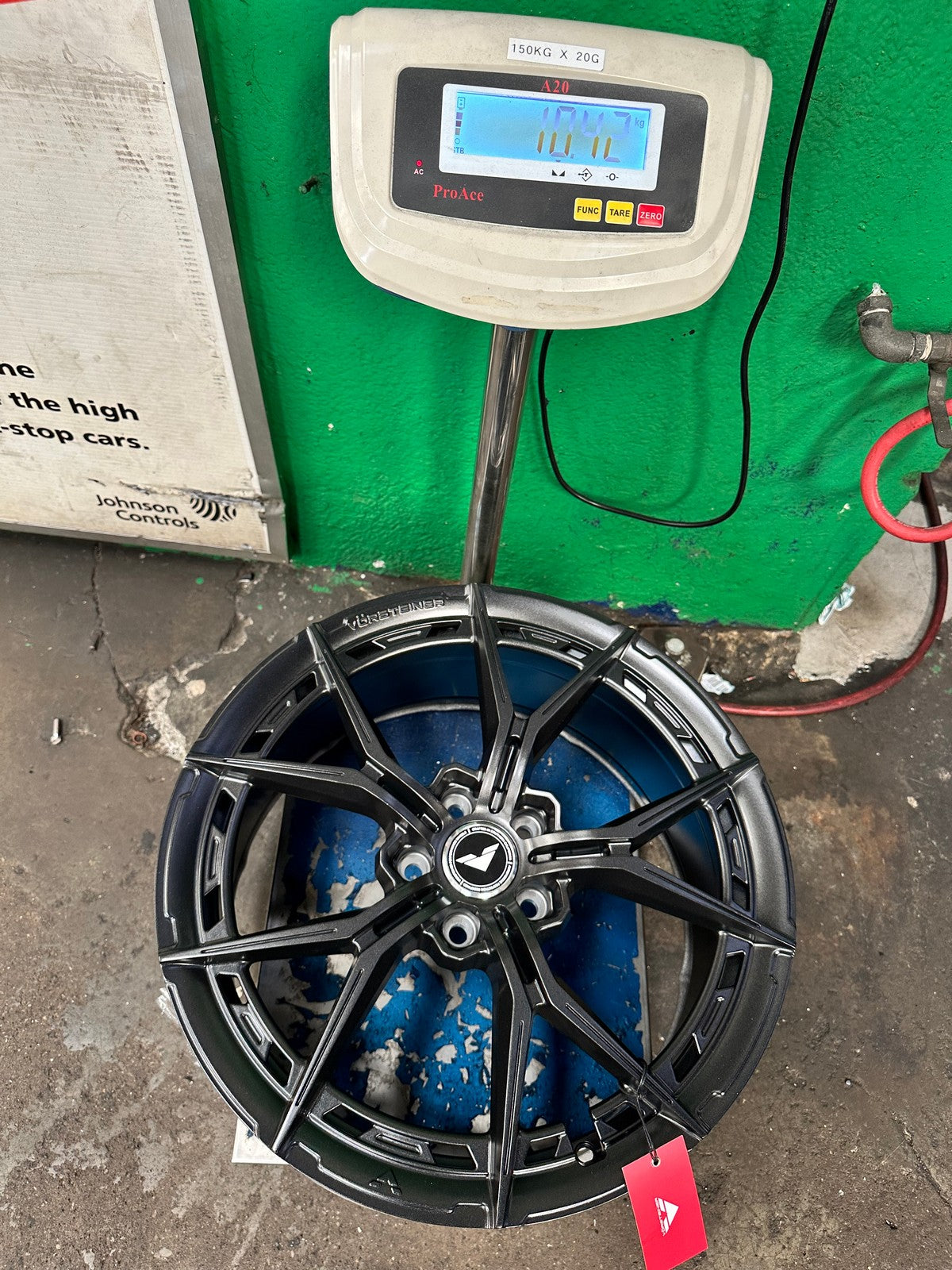 New 19X8.5 ET40 Vorsteiner VFX002 Rim (4 wheel) Matt Gunmetal 5X112