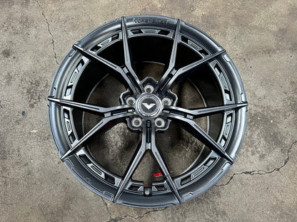 New 19X9.5 ET46 Vorsteiner VFX002 Rim (4 wheel) Matt Gunmetal 5X112