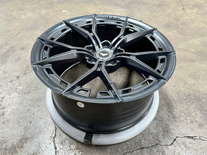 New 19X9.5 ET46 Vorsteiner VFX002 Rim (4 wheel) Matt Gunmetal 5X112