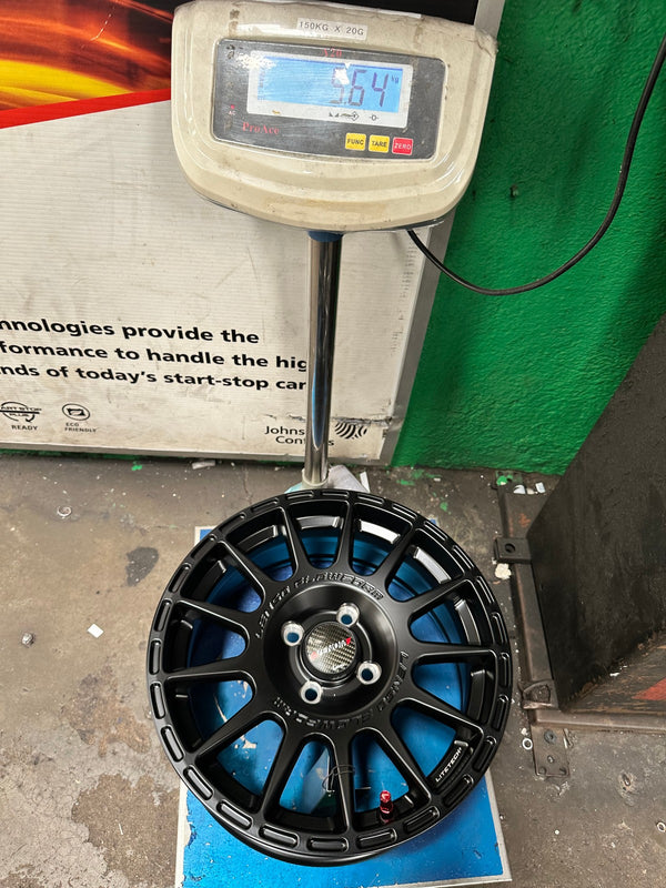 New 15X6.5 ET38 Lenso VN Rim (4 wheel) Matt Black 4X100