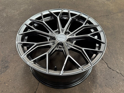 New 18X8.5 ET35 Lenso VNA Rim (4 wheel) Matt Gunmetal 5X108