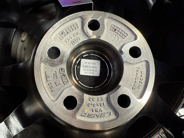 New 18X8.5 ET35 Lenso VNA Rim (4 wheel) Matt Gunmetal 5X108