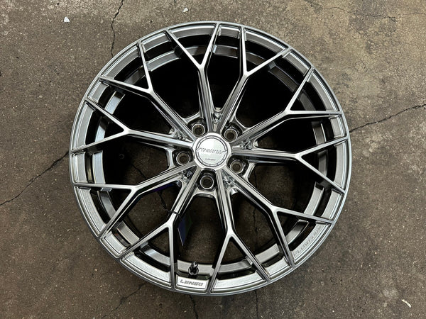 New 18X8.5 ET35 Lenso VNA Rim (4 wheel) Matt Gunmetal 5X114.3