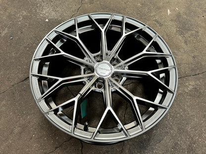 New 18X8.5 ET35 Lenso VNA Rim (4 wheel) Matt Gunmetal 5X114.3