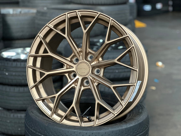 New 18X8.5 ET35 Lenso VNA Rim (4 wheel) Matt Bronze 5X114.3
