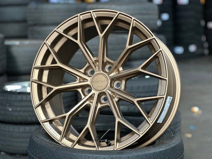 New 18X8.5 ET35 Lenso VNA Rim (4 wheel) Matt Bronze 5X114.3