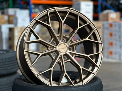 New 18X8.5 ET35 Lenso VNA Rim (4 wheel) Matt Bronze 5X114.3