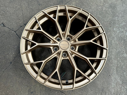 New 18X8.5 ET35 Lenso VNA Rim (4 wheel) Matt Bronze 5X114.3