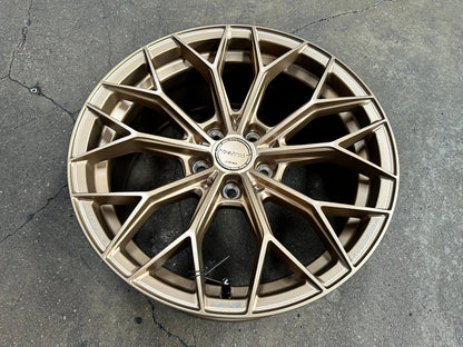 New 18X8.5 ET35 Lenso VNA Rim (4 wheel) Matt Bronze 5X114.3