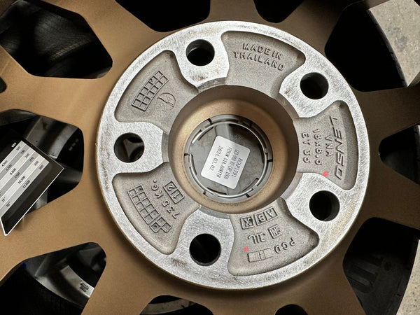 New 18X8.5 ET35 Lenso VNA Rim (4 wheel) Matt Bronze 5X114.3