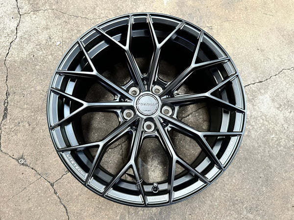 New 18X8.5 ET35 Lenso VNA Rim (4 wheel) Matt Black 5X114.3