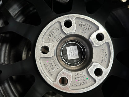 New 18X8.5 ET35 Lenso VNA Rim (4 wheel) Matt Black 5X114.3