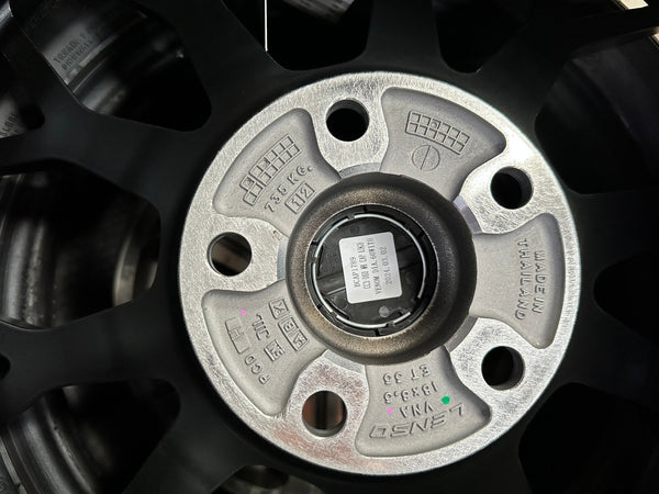 New 18X8.5 ET35 Lenso VNA Rim (4 wheel) Matt Black 5X114.3