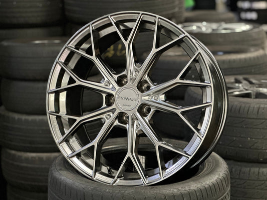 New 19X8.5 ET35 Lenso VNA Rim (4 wheel) Matt Gunmetal 5X114.3