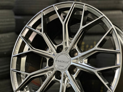 New 19X8.5 ET35 Lenso VNA Rim (4 wheel) Matt Gunmetal 5X114.3