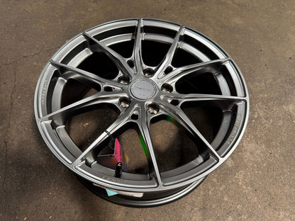 New 17X7 ET35 Lenso VNB Rim (4 wheel) Matt Gunmetal 5X114.3