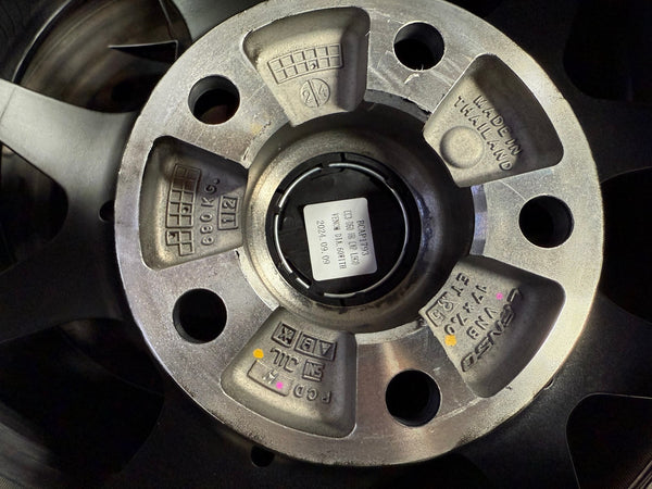 New 17X7 ET35 Lenso VNB Rim (4 wheel) Matt Gunmetal 5X114.3