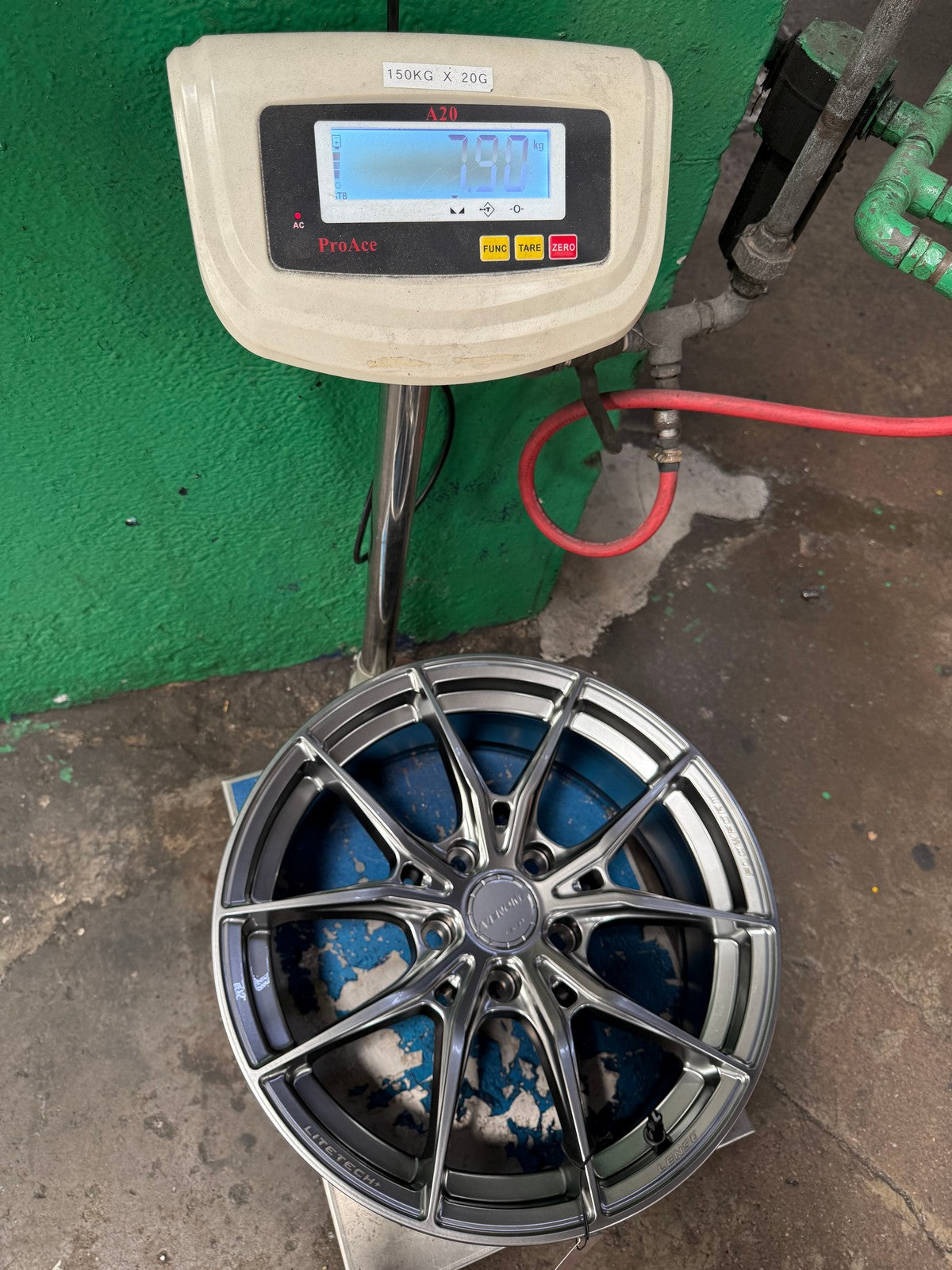 New 17X7 ET35 Lenso VNB Rim (4 wheel) Matt Gunmetal 5X114.3