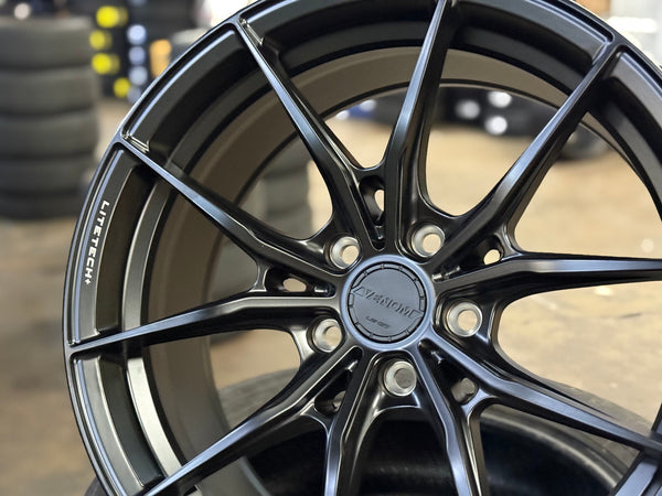 New 18X8.5 ET35 Lenso VNB Rim (4 wheel) Matt Black 5X114.3