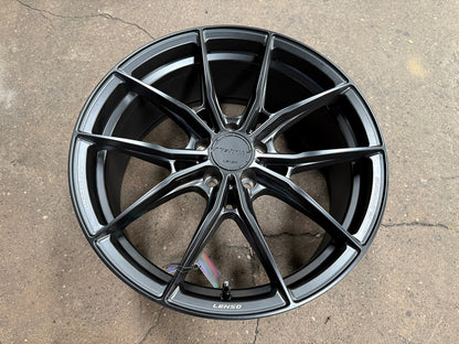 New 19X8.5 ET40 Lenso VNB Rim (4 wheel) Matt Black 5X108