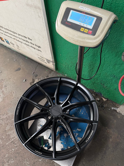 New 19X8.5 ET40 Lenso VNB Rim (4 wheel) Matt Black 5X108