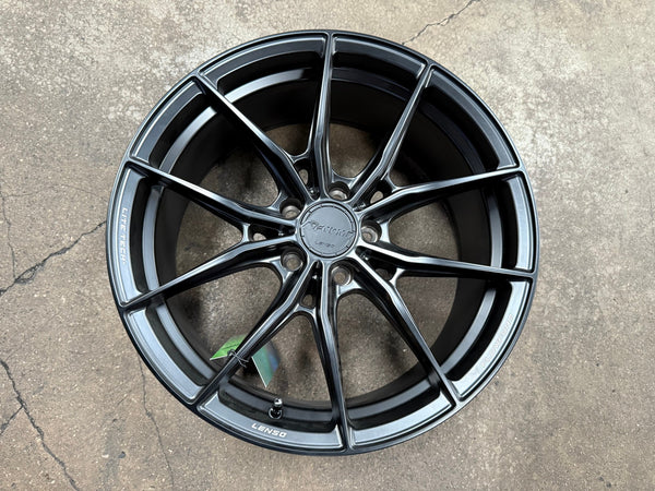 New 19X8.5 ET35 Lenso VNB Rim (4 wheel) Matt Black 5X114.3