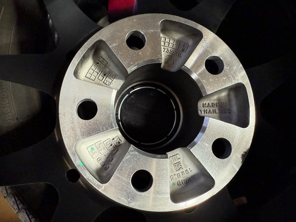 New 19X8.5 ET35 Lenso VNB Rim (4 wheel) Matt Black 5X114.3