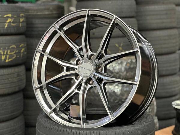 New 20X9 ET38 Lenso VNB Rim (4 wheel) Matt Gunmetal 5X120