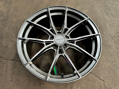 New 20X9 ET38 Lenso VNB Rim (4 wheel) Matt Gunmetal 5X120