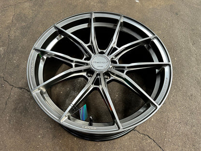 New 20X9 ET38 Lenso VNB Rim (4 wheel) Matt Gunmetal 5X120