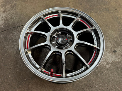 New 15X6.5 ET40 Lenso VNDRim (4 wheel) Hyper Black 4X100
