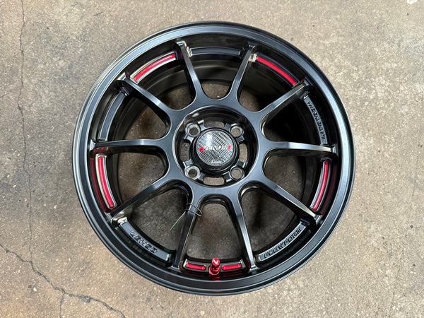 New 15X6.5 ET40 Lenso VNDRim (4 wheel) Matt Black 4X100