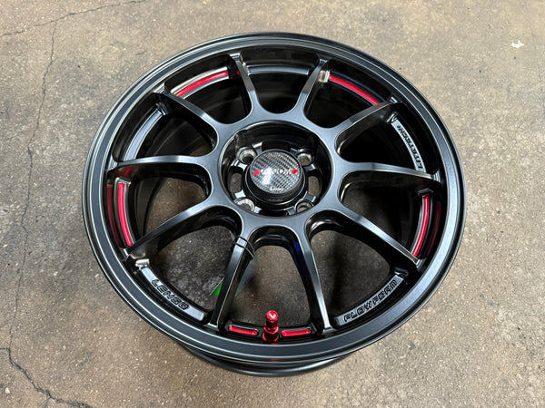 New 15X6.5 ET40 Lenso VNDRim (4 wheel) Matt Black 4X100