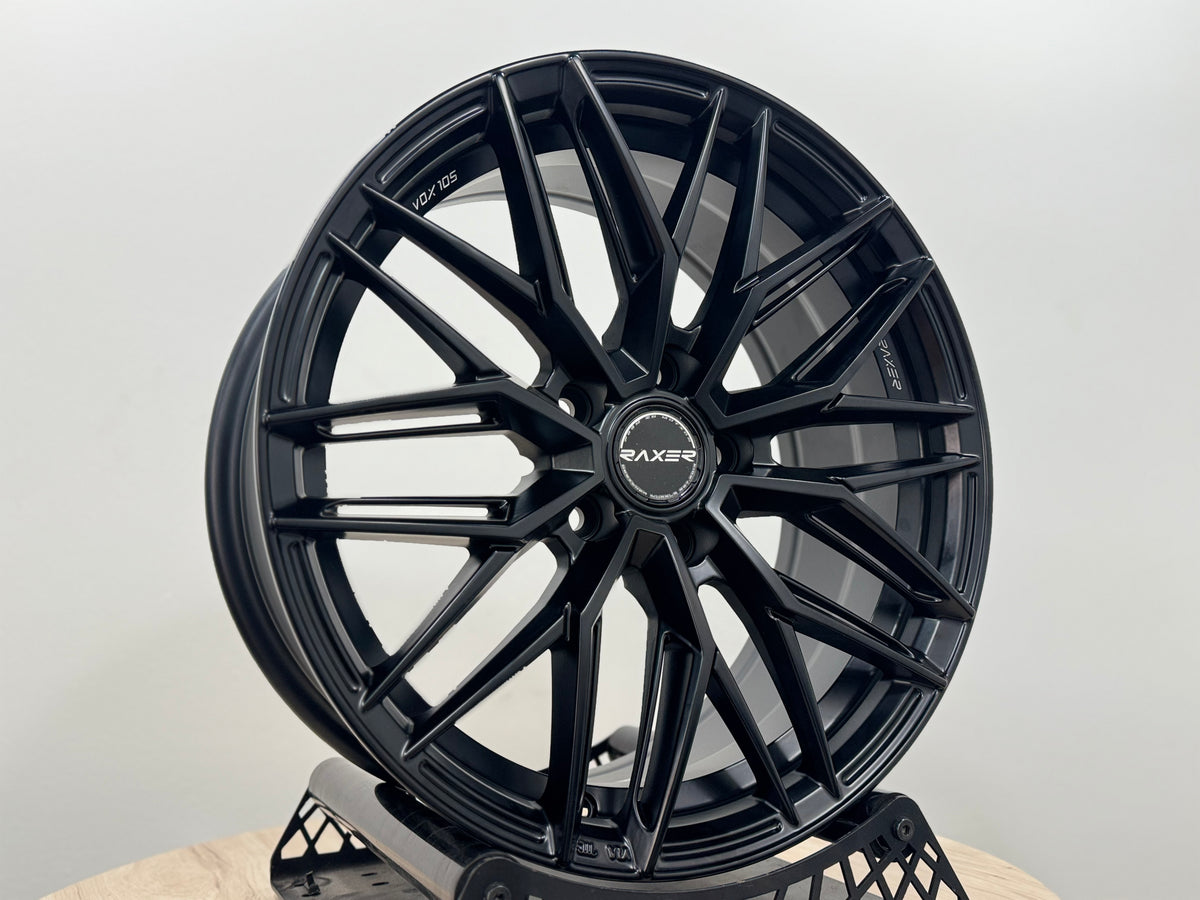 New 17X7.5 ET40 Raxer VOX105 Rim (4 wheel) Matt Black 5X112