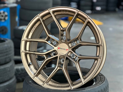 New 18X9 ET15 Lenso VT3 Rim (4 wheel) Matt Bronze 6X139.7