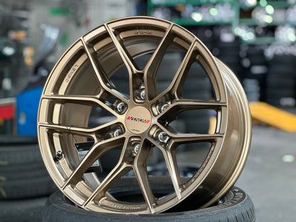 New 18X9 ET15 Lenso VT3 Rim (4 wheel) Matt Bronze 6X139.7