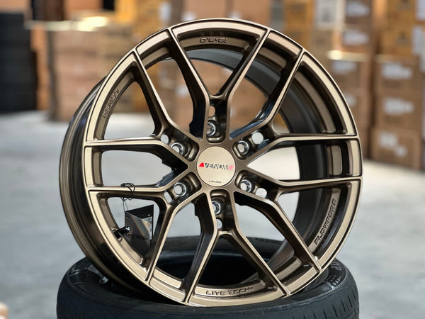 New 18X9 ET15 Lenso VT3 Rim (4 wheel) Matt Bronze 6X139.7