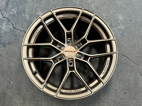 New 18X9 ET15 Lenso VT3 Rim (4 wheel) Matt Bronze 6X139.7