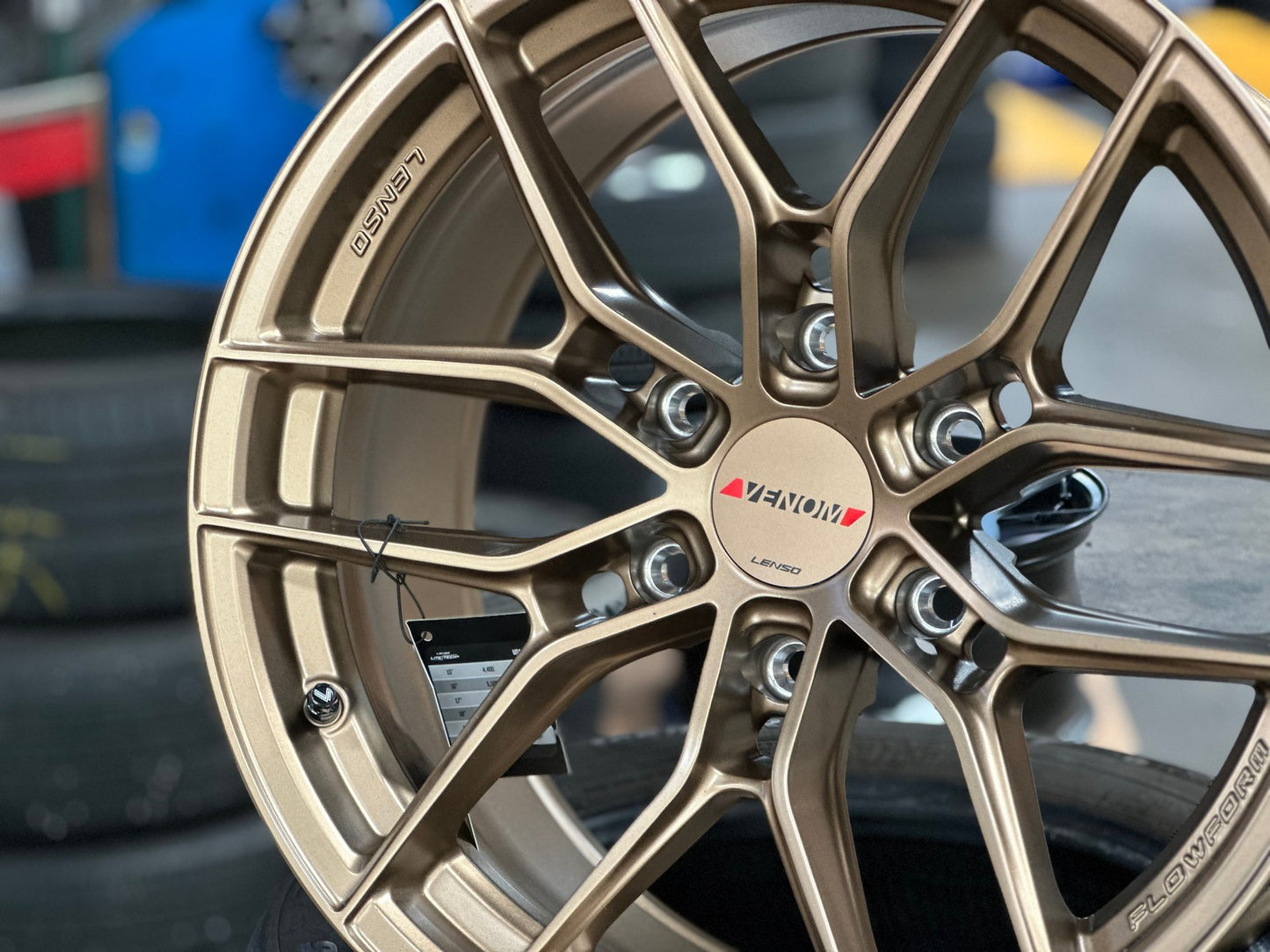 New 18X9 ET15 Lenso VT3 Rim (4 wheel) Matt Bronze 6X139.7
