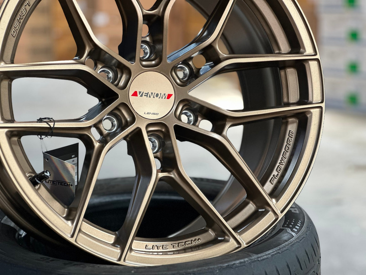 New 18X9 ET15 Lenso VT3 Rim (4 wheel) Matt Bronze 6X139.7