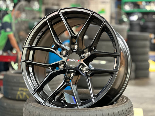 New 18X9 ET15 Lenso VT3 Rim (4 wheel) Matt Black 6X139.7