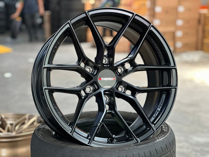 New 18X9 ET15 Lenso VT3 Rim (4 wheel) Matt Black 6X139.7