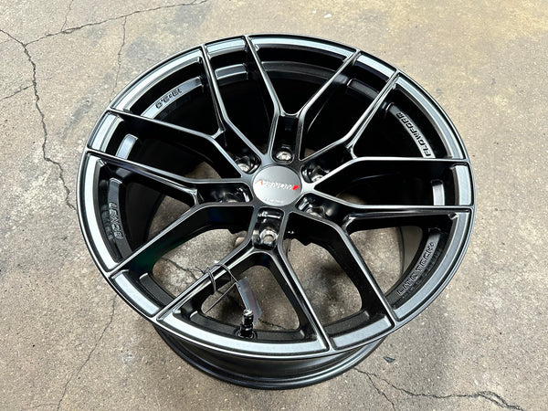 New 18X9 ET15 Lenso VT3 Rim (4 wheel) Matt Black 6X139.7