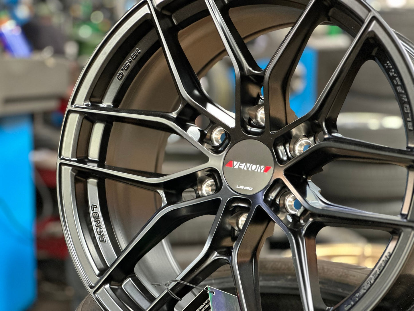 New 18X9 ET15 Lenso VT3 Rim (4 wheel) Matt Black 6X139.7