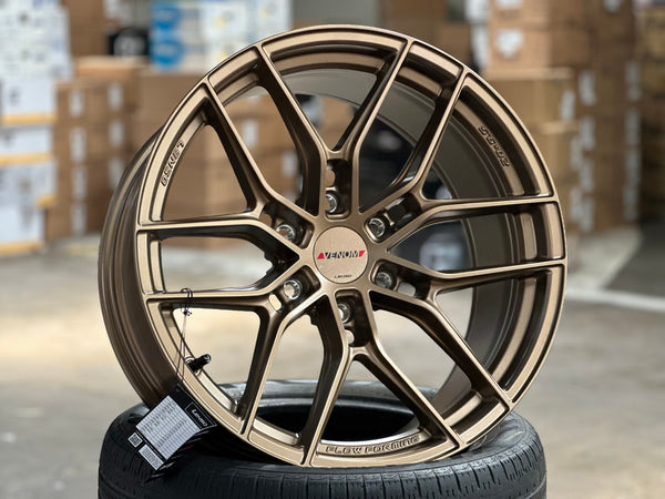 New 20X9.5 ET15 Lenso VT3 Rim (4 wheel) Matt Bronze 6X139.7